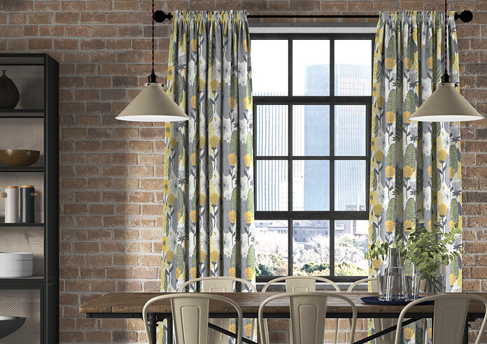 Blooma, Saffron - Made to Measure Curtains - Image 3